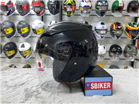 NÓN KYT 3/4 MINI ĐEN BÓNG 1 KÍNH